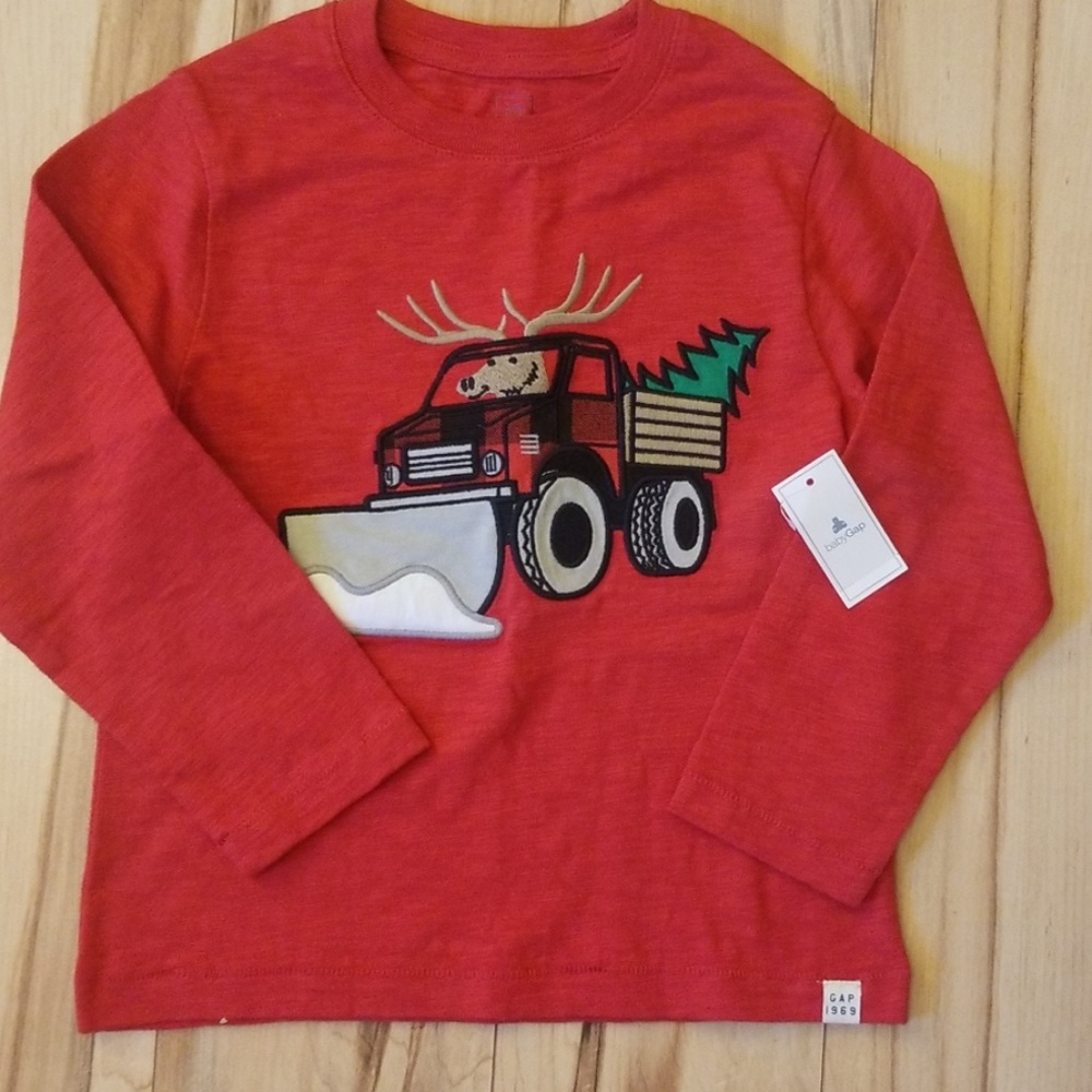 NWT Baby Gap tee, long sleeve, 4T
